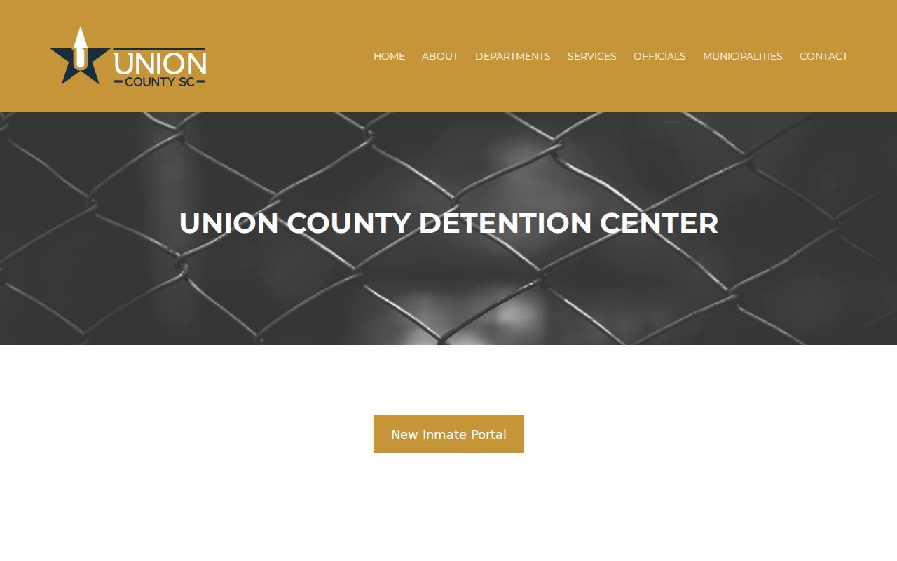 Union County active warrant search, official detention-center contact and inmate portal