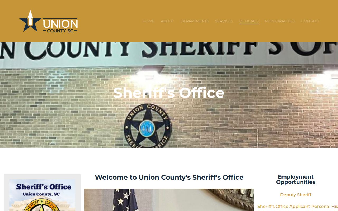 Union County most wanted warrants, official Sheriff notice channel